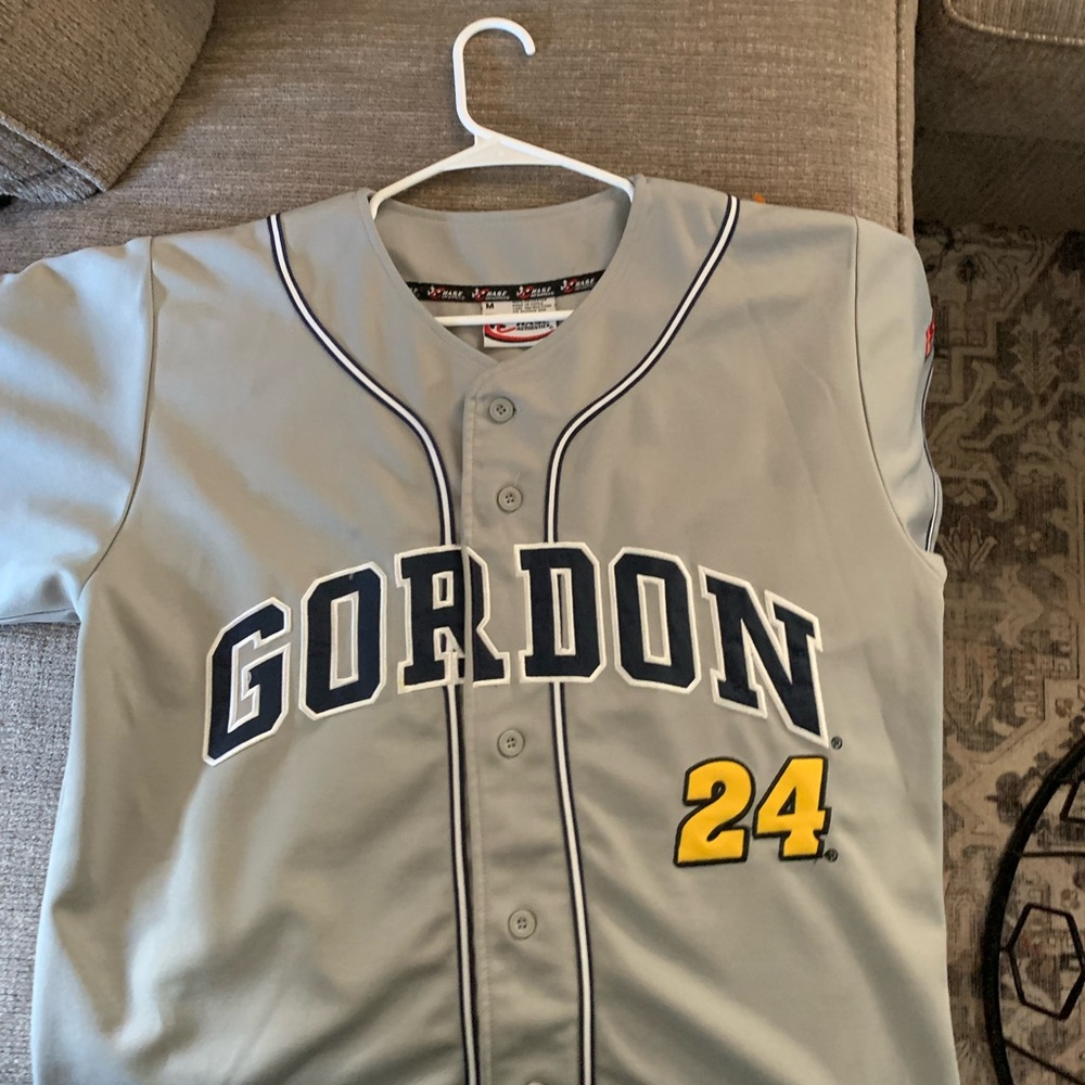 Jeff Gordon nascar baseball shirt